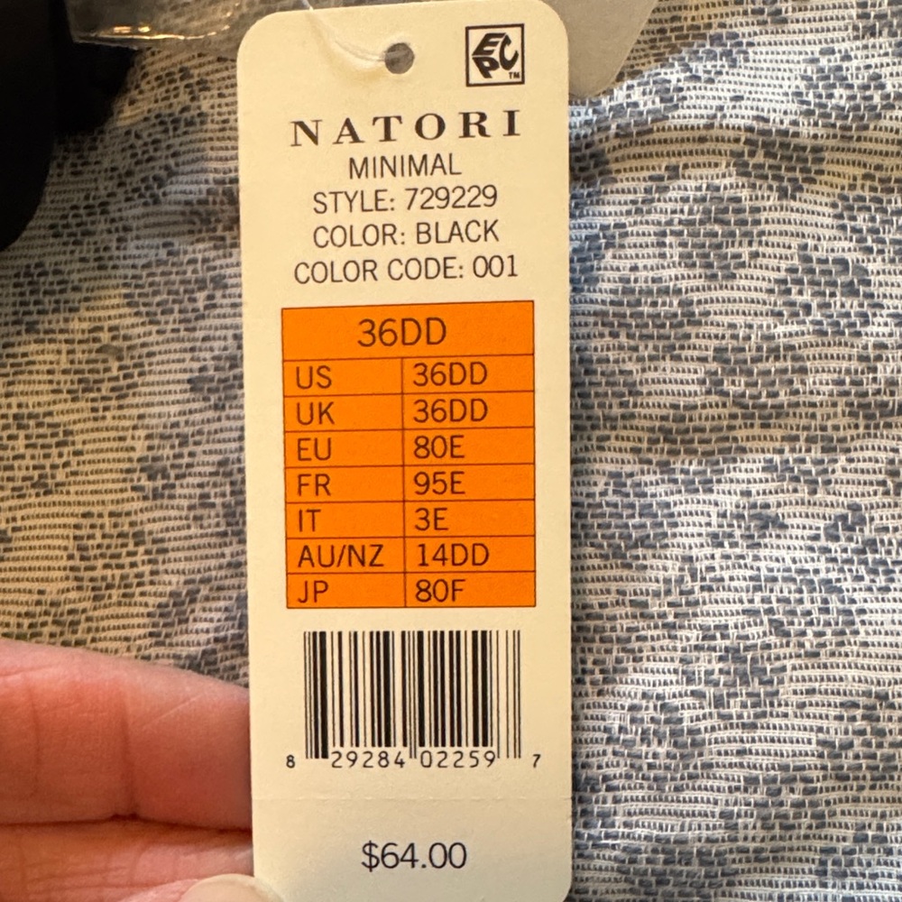 Natori Black Strapless Bra - Picture 4 of 4